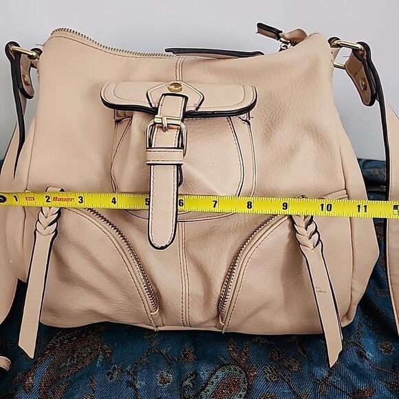 MG Collection Shoulder Bag Congac Lots Of Space - Picture 11 of 12